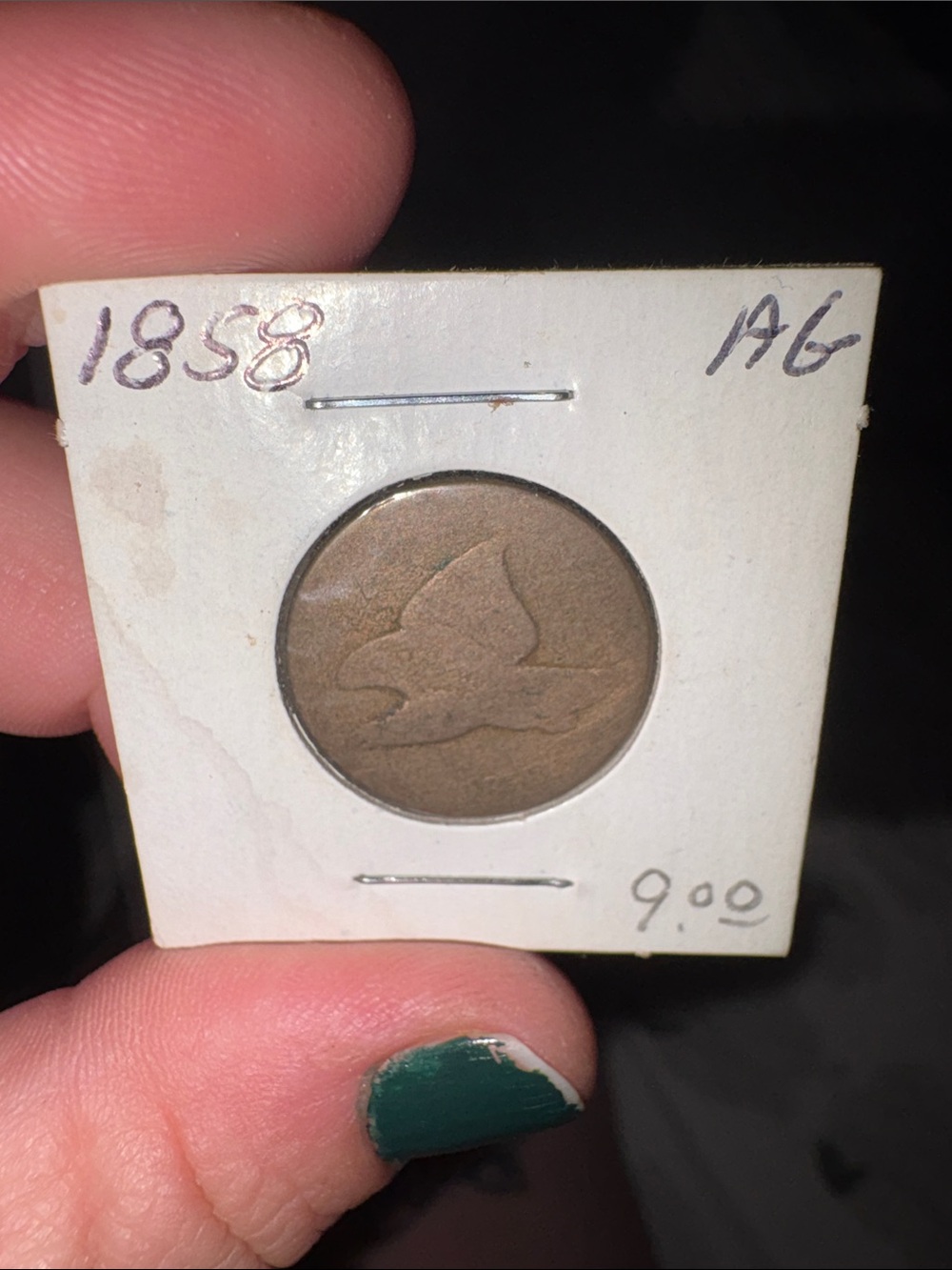 1858 Flying Eagle Cent